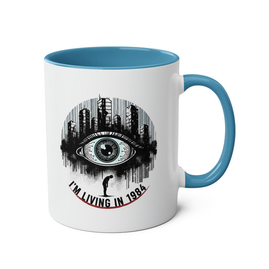1984 Inspired Coffee Mug — Two-Tone 11oz