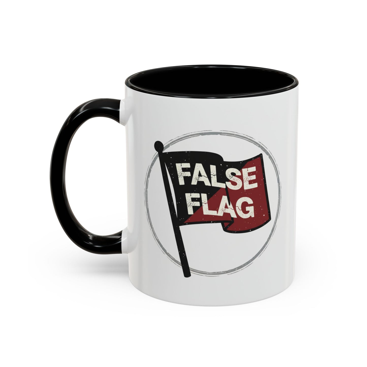 False Flag Accent Coffee Mug (11, 15oz)
