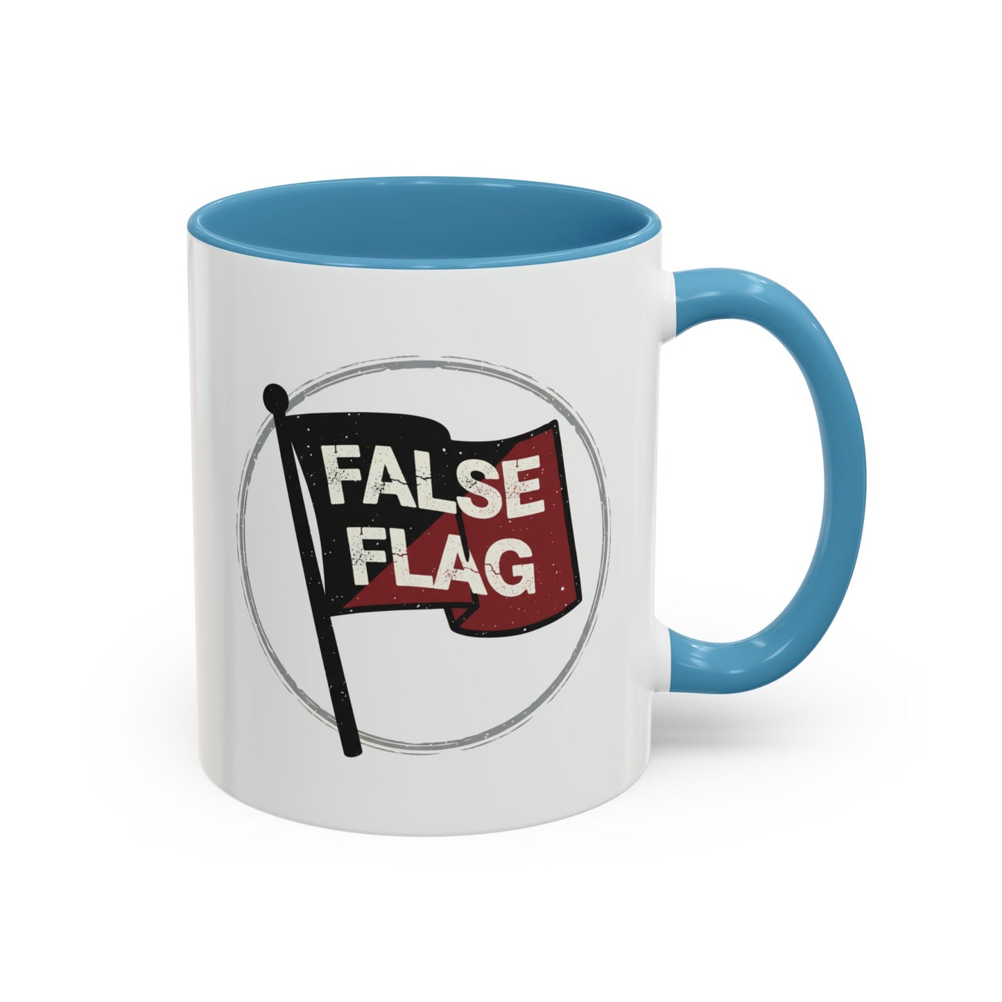 False Flag Accent Coffee Mug (11, 15oz)