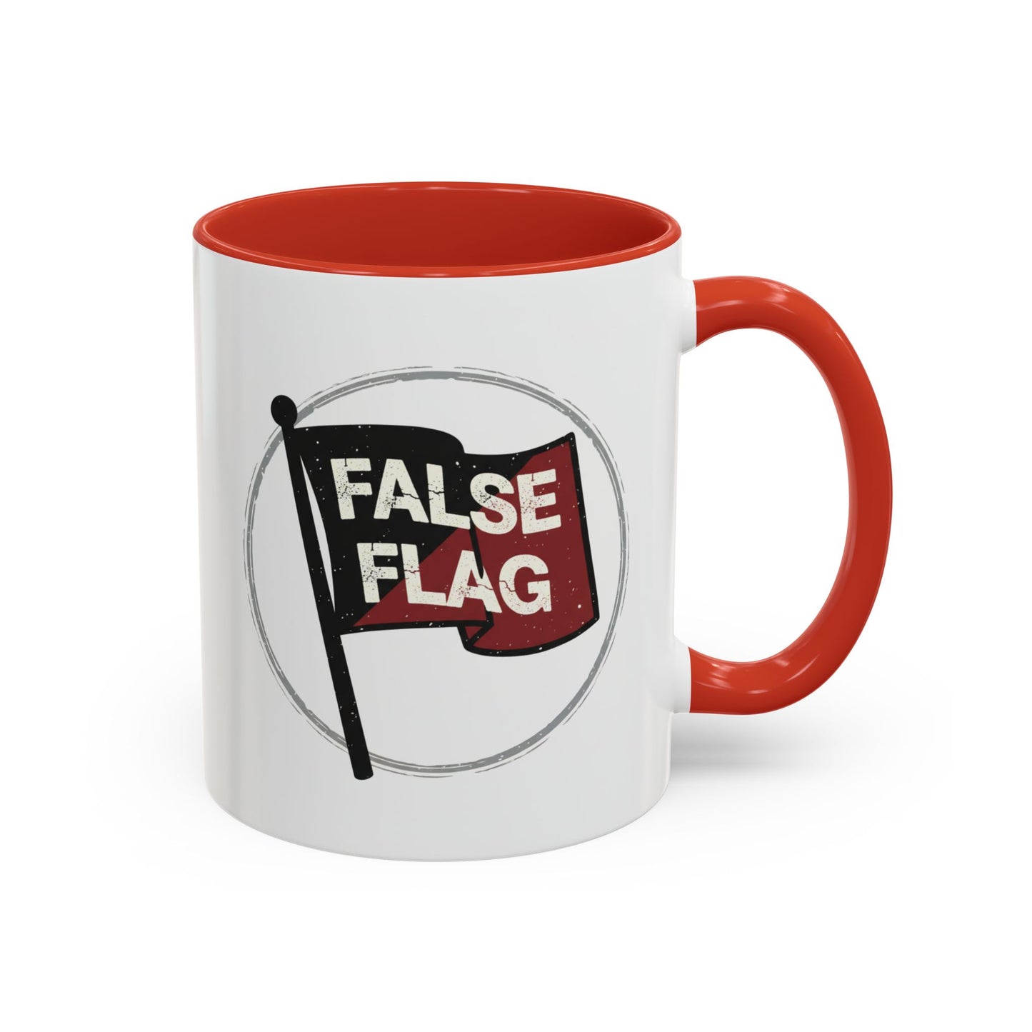 False Flag Accent Coffee Mug (11, 15oz)