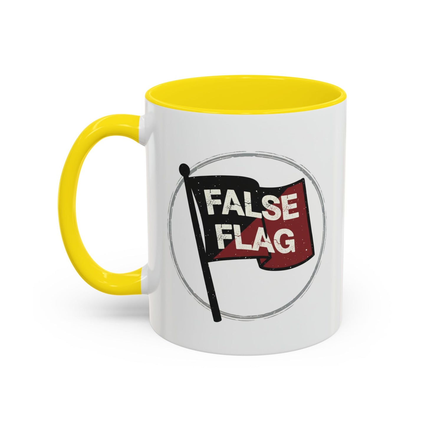 False Flag Accent Coffee Mug (11, 15oz)
