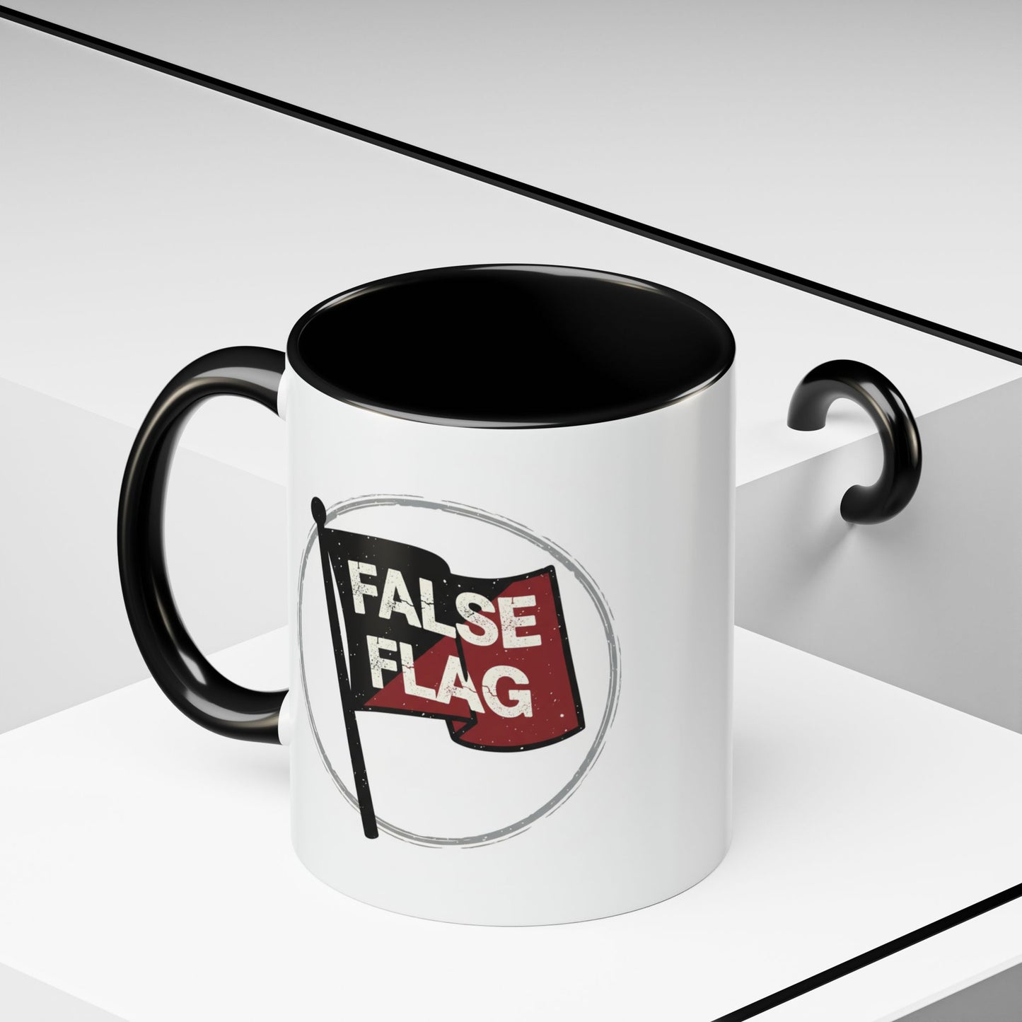 False Flag Accent Coffee Mug (11, 15oz)