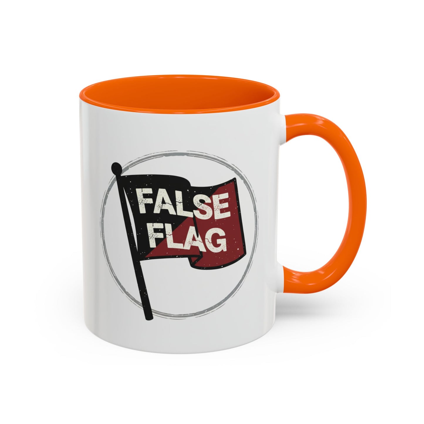 False Flag Accent Coffee Mug (11, 15oz)