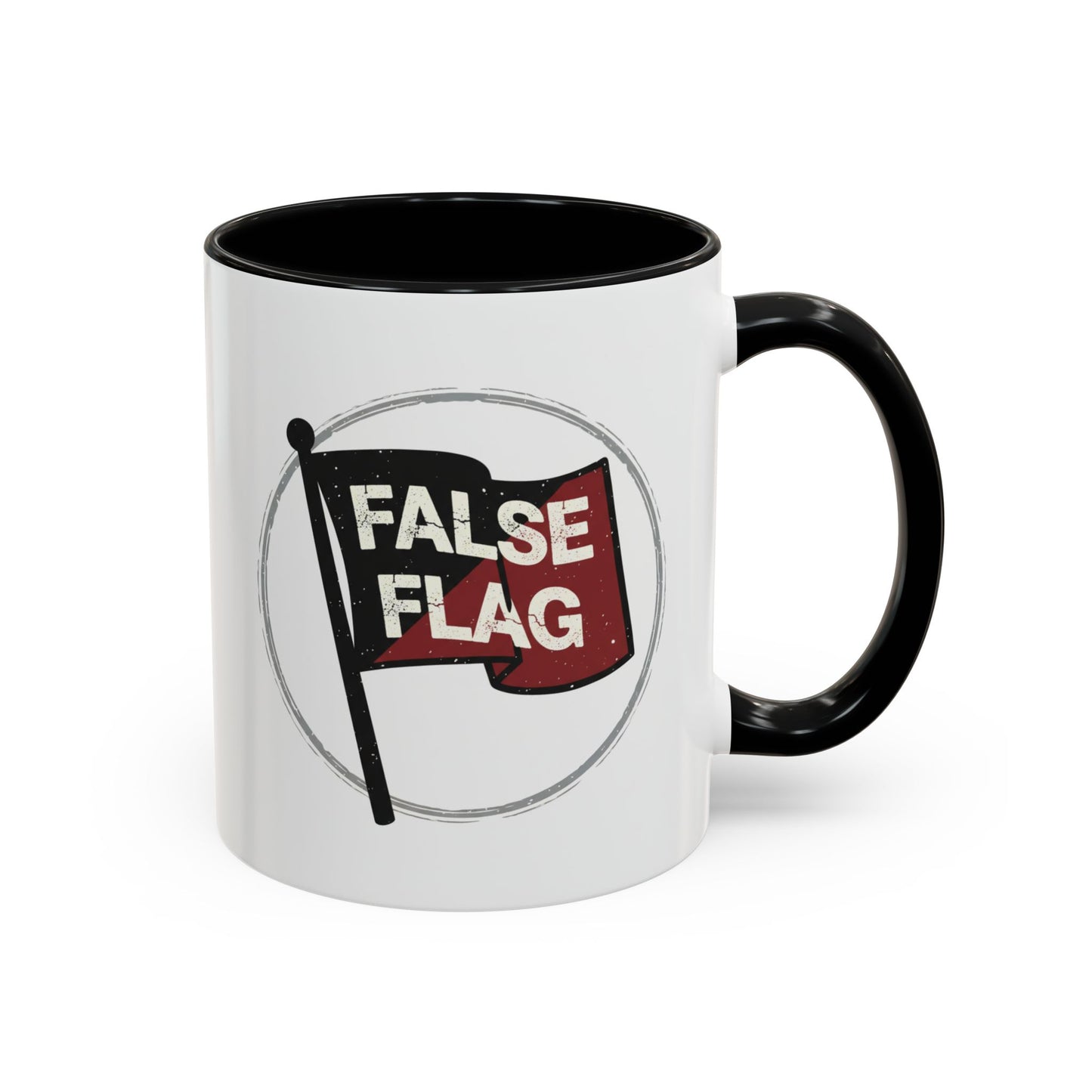 False Flag Accent Coffee Mug (11, 15oz)