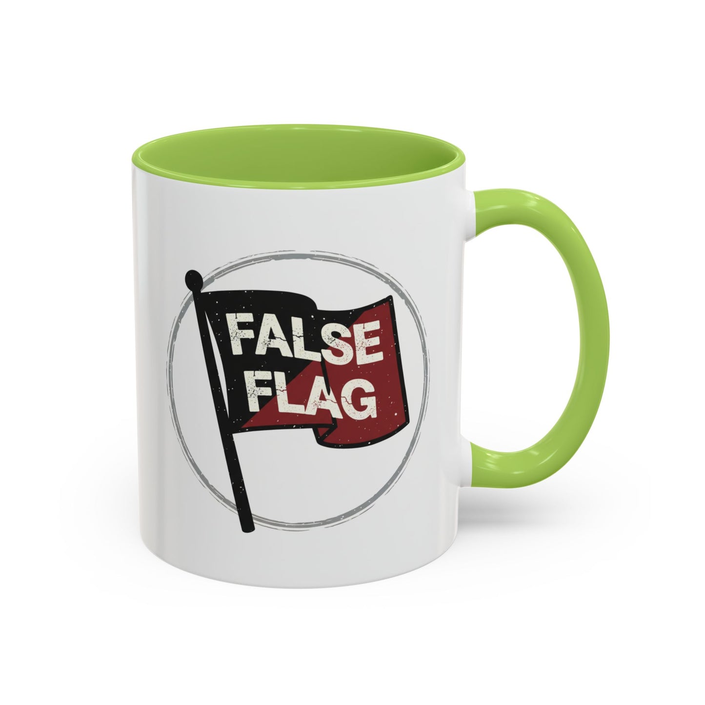 False Flag Accent Coffee Mug (11, 15oz)