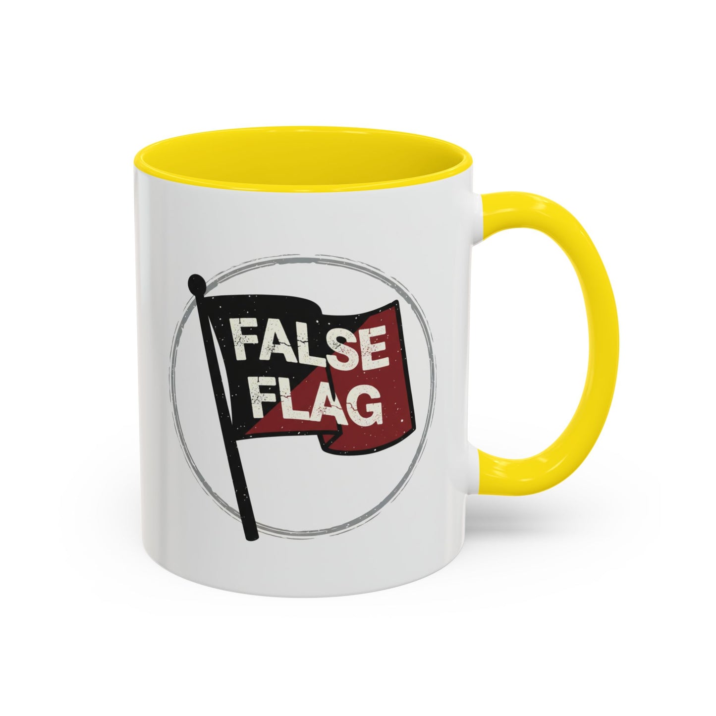 False Flag Accent Coffee Mug (11, 15oz)