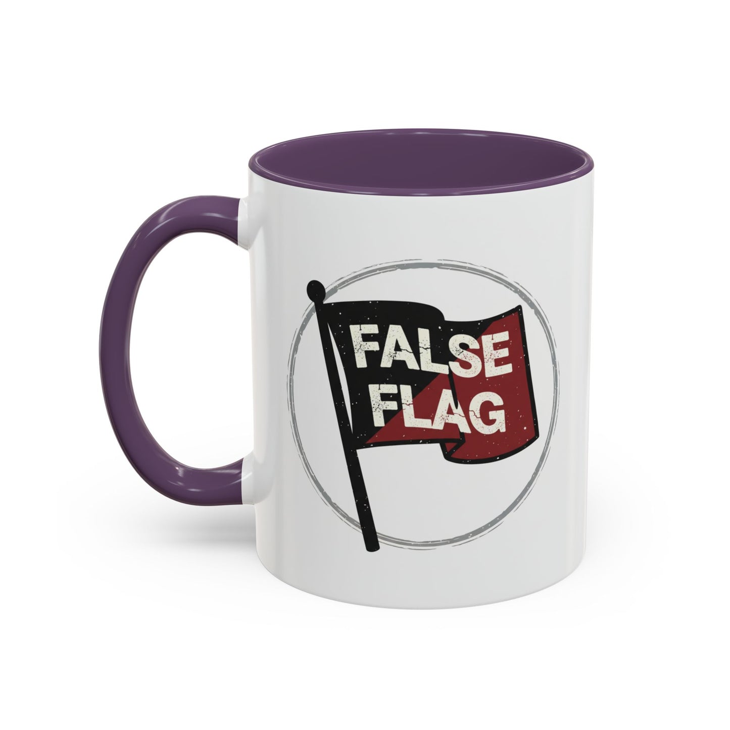 False Flag Accent Coffee Mug (11, 15oz)