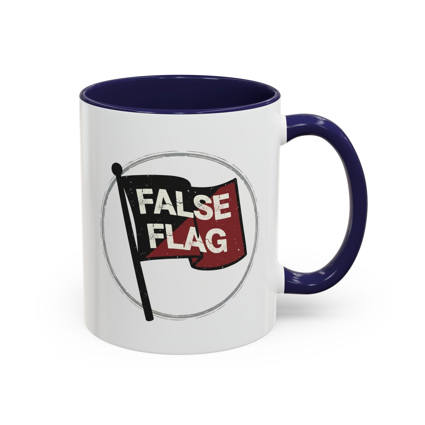 False Flag Accent Coffee Mug (11, 15oz)