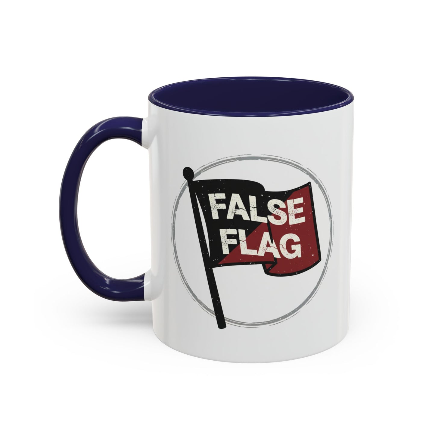 False Flag Accent Coffee Mug (11, 15oz)