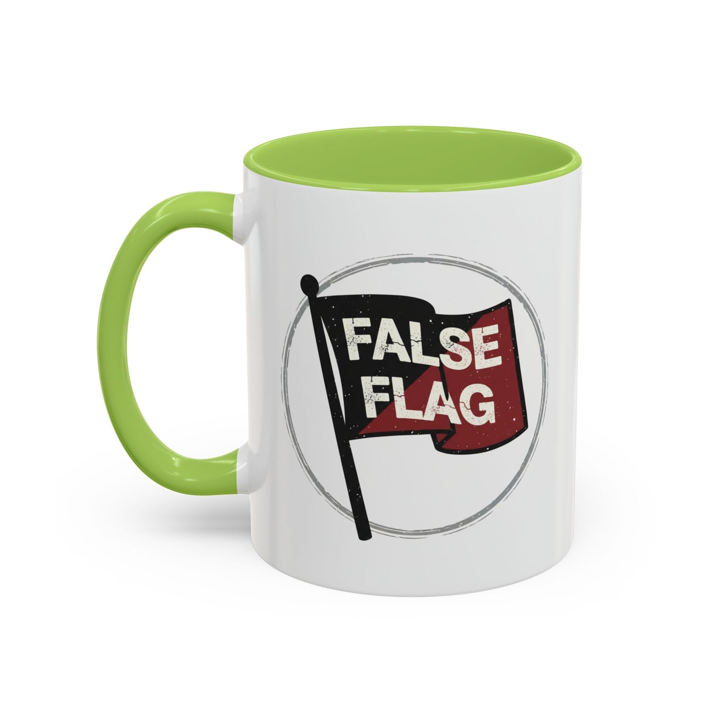 False Flag Accent Coffee Mug (11, 15oz)