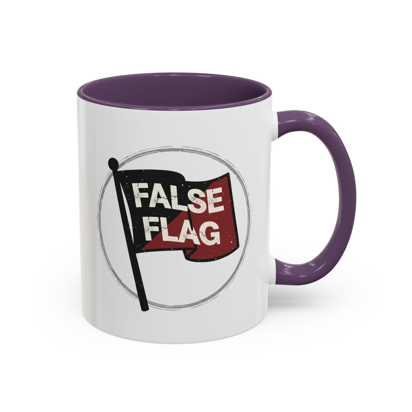 False Flag Accent Coffee Mug (11, 15oz)