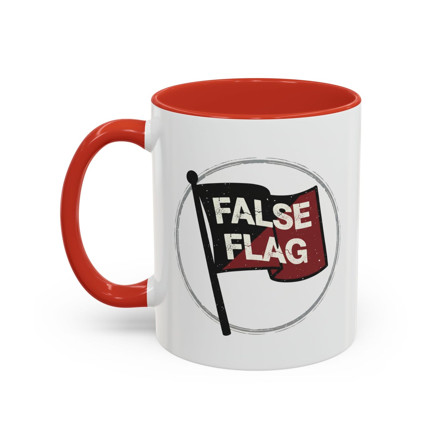 False Flag Accent Coffee Mug (11, 15oz)